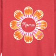 thumbnail image 2 of Instant Message - Tie Dye Flower Mama - Women's Lightweight French Terry Pullover, 2 of 6
