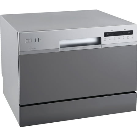 Edgestar Dwp63 21-5/8" Wide 6 Place Setting Countertop Dishwasher - Silver