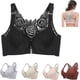thumbnail image 1 of Floral Secrets Comfort Rose Bra, Plus Size Comfort Rose Lift Bra, Front Closure Push Up Wire-free & Seamless Bra for Women, 1 of 5