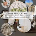 thumbnail image 5 of Natural Cotton Macrame Cord 3mm x 100 Yards - Soft Colored Macrame Rope for Plant Hangers, Wall Hangings & Dreamcatchers - Beige Craft Yarn for DIY Projects, Rose Red, 5 of 6