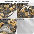 thumbnail image 4 of joogoo Boys Swim Trunks Vintage Gold Dollar and Chain Beach Board Shorts Drawstring Swimsuit 5T, 4 of 6