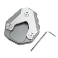 thumbnail image 2 of Accesorios para motocicletas, Ampliador de pata de cabra para motocicleta Placa de extensión de caballete lateral de aluminio Almohadilla de extensión de caballete lateral Creado con maestría, 2 of 9