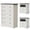White, variant on Limthesky Dresser and Nightstand set,4 Piece Bedroom Furniture Set, Include 9 Drawer ,5 Drawer Dresser & 2 Nightstands with Charging Station, Wood Chest with Anti-Tip Kit, White