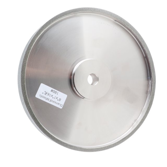 Muela De Lijado, Muela Abrasiva De Diamante Plana De 1 Pulgada De Ancho Nitruro De Boro Husillo De 5/8 De Pulgada Que Mantiene La Forma Del Grano Para Acero De Alta Velocidad