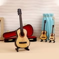 thumbnail image 1 of Adorno De Guitarra De Madera, Elegante Modelo De Guitarra Sin Rebabas Decorativas Para Sala De Estar Para árbol De Navidad, 1 of 7