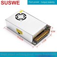 thumbnail image 1 of Fuente de alimentación del interruptor 12v10a presión constante 5v12v24v48v36v30v42 monitoreo de Seguridad de corriente continua Lámpara LED con fuente de alimentación DC fuente de alimentac, 1 of 4
