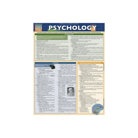 UPC: 0654614030832 | BarCharts Inc. QuickStudy Psychology Reference Set (9781423230830)