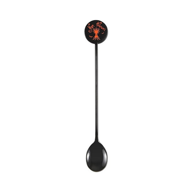 Gran venta Halloween Cartoon Dessert Spoon 304 Stainless Steel Dessert Spoon Coffee Mixing Spoon