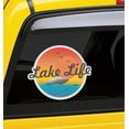 thumbnail image 3 of Lake Life Vinyl Sticker, 5 Inch, Indoor/Outdoor, 3 of 4