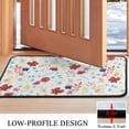 thumbnail image 3 of Pioneer Flower Floral Print Pattern Door Rugs,Washable Non Slip Door Mats Indoor,Decorative Door Mats,Entry Mat Indoor for Entrance,Bedroom,Kitchen,Bathroom,30"x17", 3 of 6