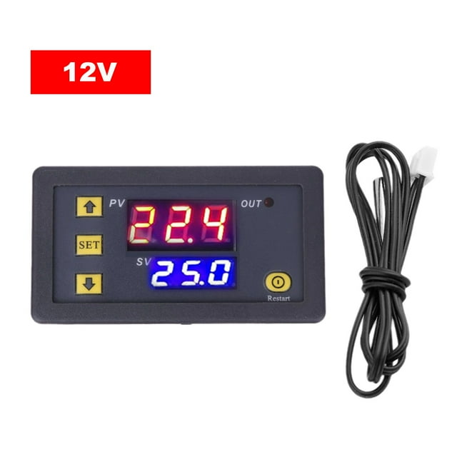 3230 Régulateur de Température Module Thermostat d'Affichage Numérique Commutateur de Commande de Température Micro Chauffage Panneau de Commande de Température de Refroidissement