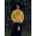 thumbnail image 2 of Happy October! Hoodie Women -Image by Shutterstock, Female 3X-Large, 2 of 4
