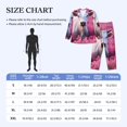 thumbnail image 4 of Fotbe Flower Field Cow Pijama de Hombre con Estampado de Manga Larga, Conjunto de 2 Piezas, Ropa de Dormir Suave y Cómoda con Bolsillos-XX-Large, 4 of 7