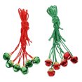 thumbnail image 1 of 12pcs Xmas Bell Necklace Christmas Bell Pendant Christmas Tree Bell Pendant, 1 of 7