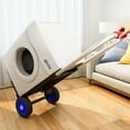thumbnail image 4 of Langgg Black Compact Hand Trailer For Effortless Transportation Of Heavy Items • Adjustable Handle black 8cm, 4 of 6