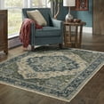 thumbnail image 2 of Oriental Weavers Aberdeen Area Rug 051G1 Traditional Blue Medallion Oriental 7'10" X 10'10" Rectangle, 2 of 4