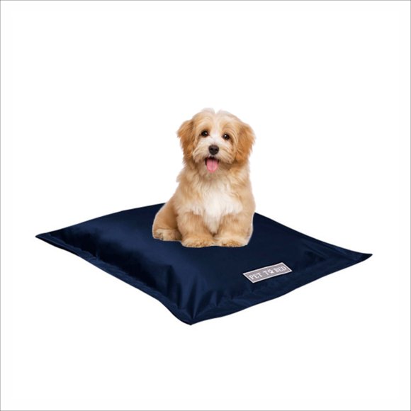 CAMA PARA MASCOTAS ROYALTY AZUL Chiqui Mundo Pet to Bed ROYALTY