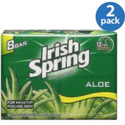 Irish Spring Deodorant Soap Bar, 3.75 oz (Pack of 2)