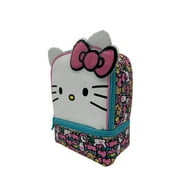 San Rio Hello Kitty Dual Compartment Reusable Polyester Lunch Kit