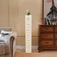 thumbnail image 5 of Miumaeov 7 Tier Floor Cabinet Plastic Drawers Organizer Tall Narrow Storage Cabient For Small Space, 5 of 21