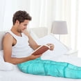 thumbnail image 5 of Sikiie Turquoise Wooden Pajama Pants Men, PJ Bottoms, Sleep & Lounge Pants-XX-Large, 5 of 6