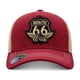 thumbnail image 2 of Knite Gorra Trucker Route 66 Wine Beige Malla Transpirable Biker Hombre, 2 of 5