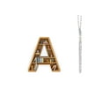 thumbnail image 2 of 26 Letter Acrylic Keychain,Mini Bookshelf Pattern Letter Pendant,Colorful Versatile Hanging Accessory Personalized Key Bag Car Rearview Mirror Party Favors Gift for Book Lovers Daily Accessory, 2 of 5