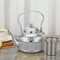 thumbnail image 3 of SANQIAHOME Antique 1.2L (40Oz) Stainless Steel Teapot with Infuser copper, 3 of 11