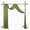 Green-A, variant on Nnndbs Arch Wedding Backdrop Curtain 75cm x 600cm, Green Flowing Arch Drape for Ceremony, Flower Arch Decoration, Party Event Backdrop, Birthday, Bridal Shower Photobooth