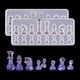 thumbnail image 1 of Juego de 2 moldes de silicona para ajedrez DIY o piezas de ajedrez internacionales, molde de fundición de resina epoxi para joyería DIY, manualidades de cristal, 1 of 5