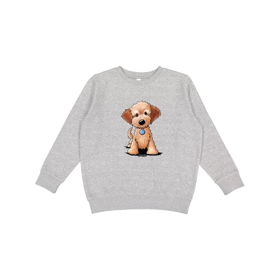 Inktastic Kiniart Mini Goldendoodle Youth Sweatshirt