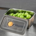 thumbnail image 2 of Kdkad Bento Box, Stainless Steel Food Keeper - Single Space Airtight Container for Bulk Storage, No-Divider Kitchen Organizer, Safe & Leakproof​​, 2 of 7