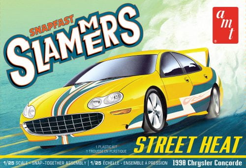 Skill 1 Snap Model Kit 1998 Chrysler Concorde Street Heat "Slammers" 1/25 Scale Model by AMT