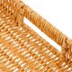 thumbnail image 5 of KALLORY Cesta Tejida De Ratán Para Almacenamiento Y En Color Amarillo Claro, 5 of 6