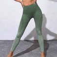 thumbnail image 2 of Women's Gradient Leggings Seamless High Waist Sportwear, 2 of 5