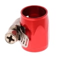 thumbnail image 4 of AN4 Fuel oil Manguera End Finisher Clip Abrazadera Aleación de Aluminio rojo kusrkot Abrazadera de la pipa de agua de aceite combustible, 4 of 7