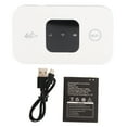 thumbnail image 2 of Punto De Acceso WiFi Portátil, Navegación Rápida, Batería Blanca De 2100 MAh, Punto De Acceso WiFi Móvil 4G LTE ABS Hasta 10 Usuarios Para Viajes De Negocios En África, 2 of 7