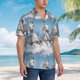 thumbnail image 3 of Fotbe Horses Running Through The Water Camisa Hawaiana para Hombre Unisex – Camisa Casual de Verano con Botones de Manga Corta de Algodón y Lino,X-Large, 3 of 7