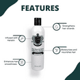 thumbnail image 4 of CMR Cosmetics Sulfate-Free Shampoo with Muru Muru Marula Oil - Keratin-Enriched, Silky Hair - Nourishing & Moisturizing, Preserves Color & Enhances Shine, Ideal for All Hair Types, 4 of 7