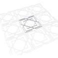 thumbnail image 6 of Ekena Millwork 11 3/8"W x 11 3/8"H x 3/8"T Small Lakewood Decorative Fretwork Wall Panels in Architectural Grade PVC, 6 of 9