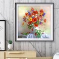thumbnail image 4 of Pintura de diamantes de imitación, florero de flores DIY, imagen de mosaico, póster de pared artesanal Tmvgtek decoración de arte en el hogar, 4 of 9