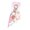 Pink, variant on Looking Acrylic Keychain Cute Dessert Theme Accessory Holiday Present For Backpacks And Parties
