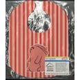 thumbnail image 2 of Rabbit on Pink Stripes Baby Bib, 2 of 3