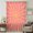 Pink, Fuchsia, Mustard, Tangerine, variant on Boho Sun Sheer Curtains 45 Inches Long for Bedroom, Vintage Abstract Minimalist Sunshine Lines Pink Light Filtering Privacy Drapes, Breathable Semi Sheer Short Window Treatment for Kitchen Cafe