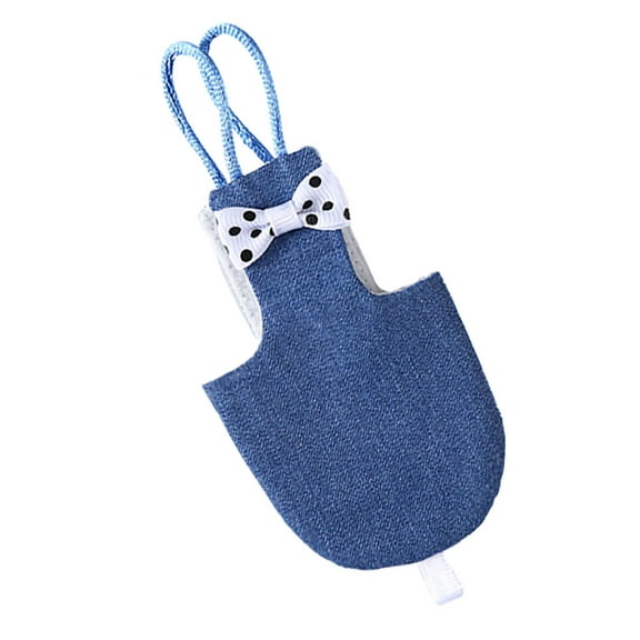 LOLIPPYY Washable Bird Diaper Suit Sky-Blue Cotton for Small Flight Birds