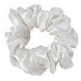 thumbnail image 7 of Winssy Natural Pure 100% Luxurious 22 Momme 6A Smooth-Super Soft Pure Real Mulberry Silk Scrunchies with Large Size Silk Hair Ties Elastic Band for Curly Hair 1pcs, 7 of 7