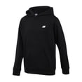 thumbnail image 1 of Sudadera con capucha New Balance para niños, forro polar de algodón suave, color negro 10-12, 1 of 6