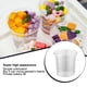 thumbnail image 5 of Bearachild 50 Uds. De tazas de embalaje para té de la leche helado, recipientes para comida de frutas, 500ML, cuencos transparentes para postres, Bar de Juegos de servir café y té Con Tapas y Papel Bearachild HA066970-02, 5 of 6