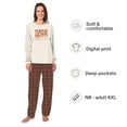 thumbnail image 2 of Pumpkin Patch Crew Thanksgiving Jammies For Family And Dog With Plus Size, Cotton And Poly Blend, Pockets, 2 of 7