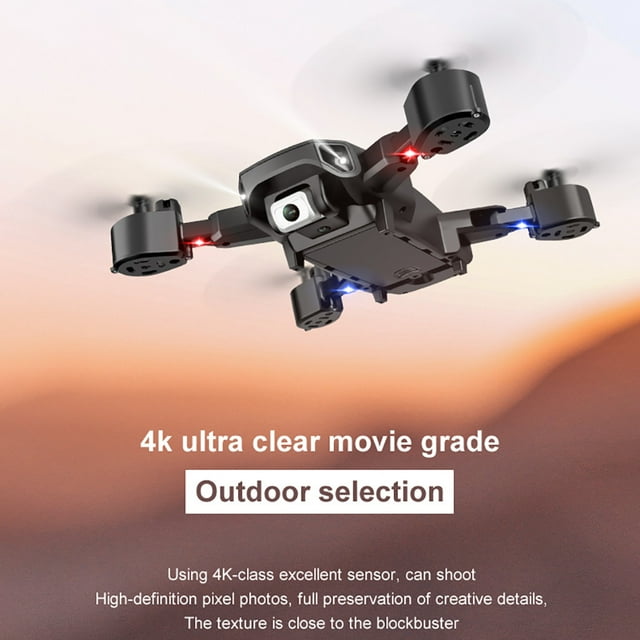 Xihbxyly Oferta de Hoy Drone S600 2.4G Selfie Wifi Fpv con Cámara 4K Cámara Hd Plegable Rc